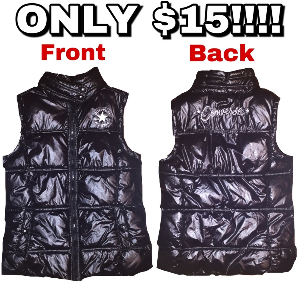 Black Converse Vest